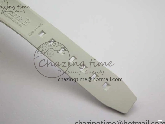 40mm 5GF Best Green Dial White Edition Submariner Strap White Ceramic Rubber SA3135 on 0209